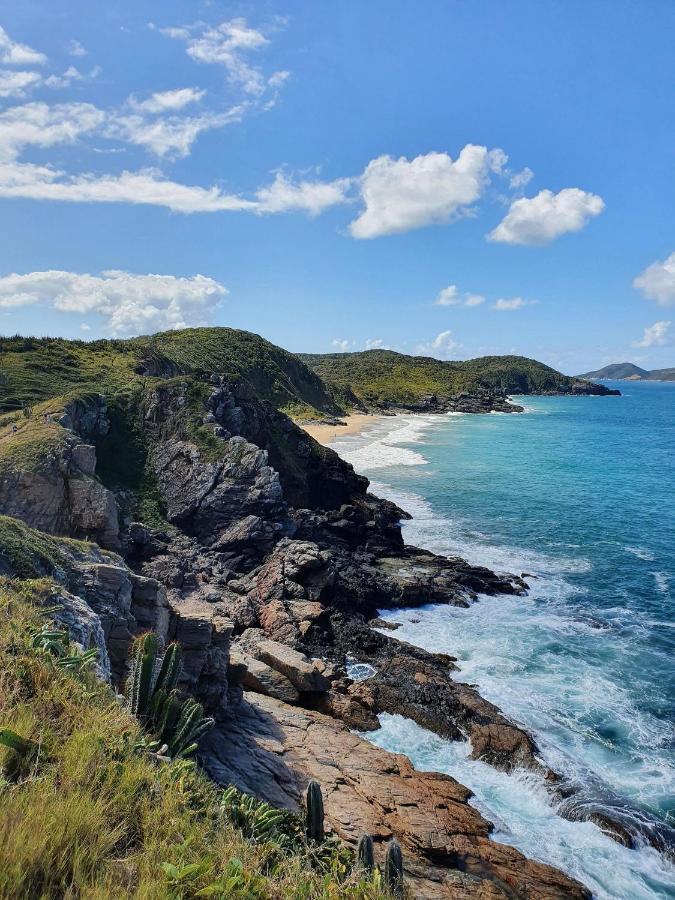 Ap Encantador Na Praia Do Forte! Porto Azul Cabo Frio Luaran gambar